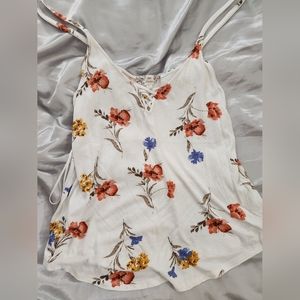 Floral tank top
